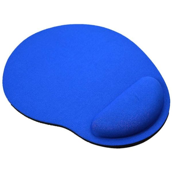 Mouse Mat With Wrist Rest Ergonomic Mouse Pad With Wrist Support Blue