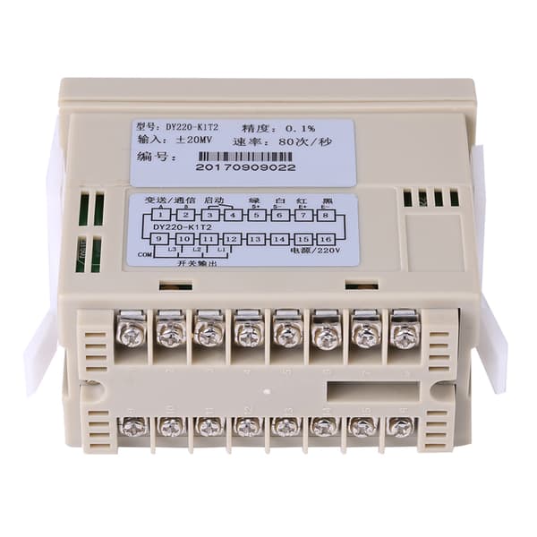 220V Høy Presisjon Vektekontroller Vektindikator 6-Sifret LED-Display US Plugg
