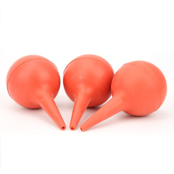 3 st 30 ml öronspolningsboll i gummi, blåslabb, sugboll, laboratorieverktyg 3 st 30 ml