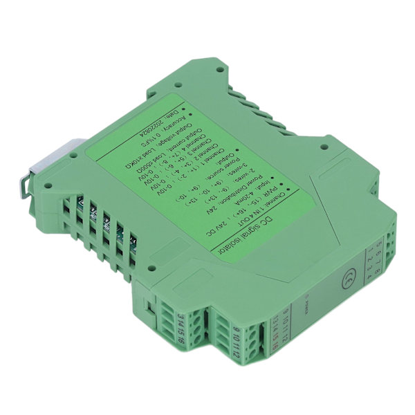 DC Strømsignalisolator 1 ind 4 ud PLC Transmitter Conditioner 0-10V til printkort