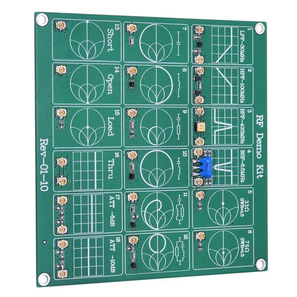 RF Demo Kit RF-testimoduuli Vektoriverkkoanalysaattorilevy Suodatin/vaimenninmoduuli