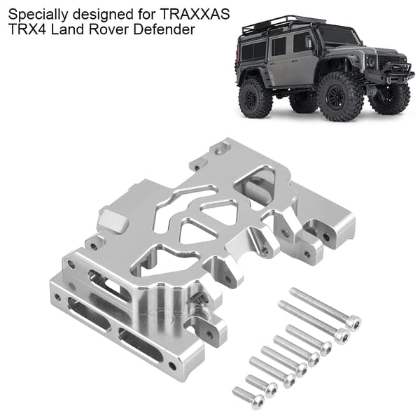 Traxxas TRX4 Land Rover Defender Växellåda i Legering Silver