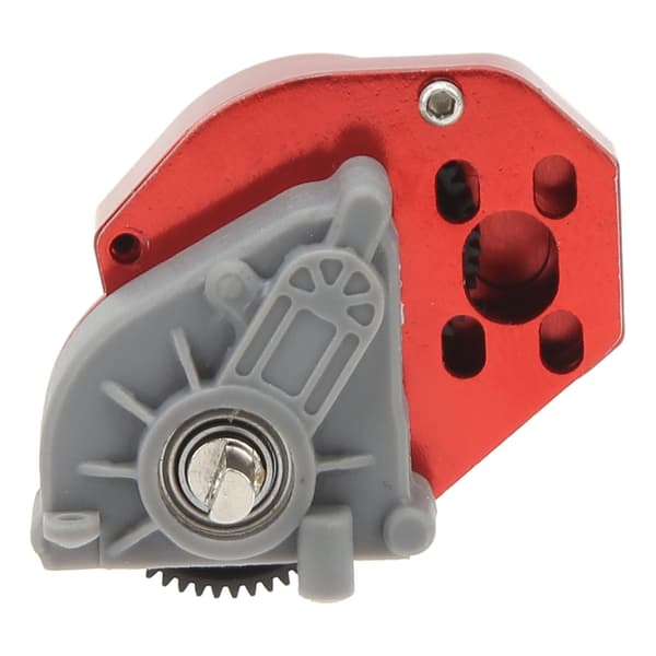 Högprecisions RC Växellåda för Axial SCX24 1/24 RC Crawler Röd