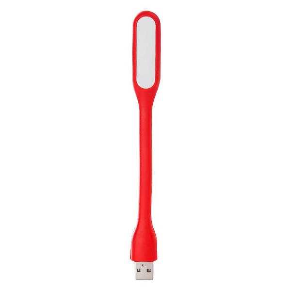 Bærbar Usb Led Mini Book Light Leselys Bordlampe Fleksibel Lampe For Power Bank Bærbar Bærbar PC Datamaskin Red