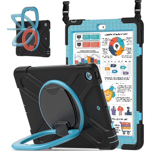 Ipad 9./8./7. generations etui, Ipad 10.2 etui 2021/2020/2019 med P