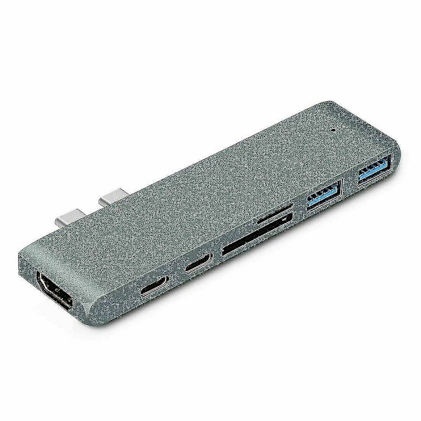 C-tyypin USB 3.1 - Usb-c Hdmi USB 3.0 -sovitin 7 in 1 -keskittimen jakaja