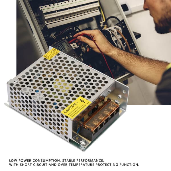Industrielt udstyr DC 12V 5A LED Switching Strømforsyning Driver Adapter