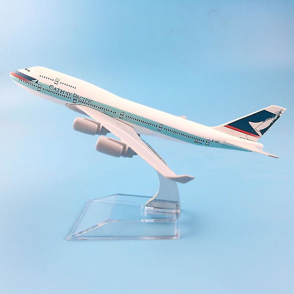 Hhcx-airlines Boeing 747 A038 Boein787 Aircraft Model Simulation 16 Cm Alloy Christmas Toy Gift For Kids M6-061