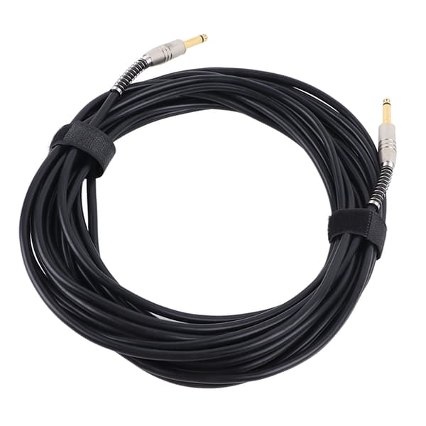 6,35 mm Instrumentkabel Brusreducering Ljudenhet Elgitarr Bas Högtalarkabel