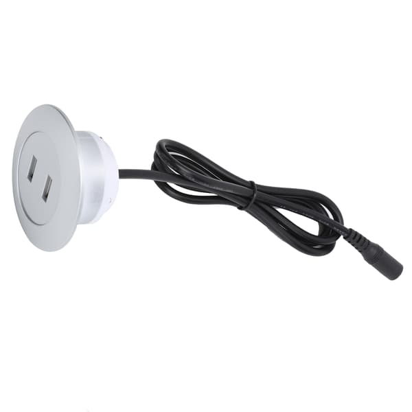 Dobbelt USB 2.0 opladerstik til elektrisk lænestol sofa husholdningsmøbler dele sølv EU stik 100-240V
