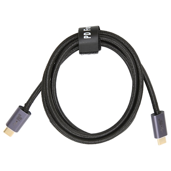 Typ C 2.0 Datakabel PD3.1 140W Multifunktionell Snabbladdning Flätad Datakabel för MacBook 100cm