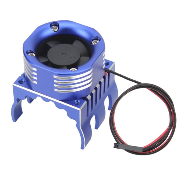 Højhastigheds ESC Motor Køleventilator 42mm Aluminium Legering Plastik til K80 Blå