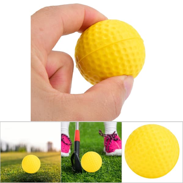Gula Golf Övningsbollar PU 12-pack för Barn