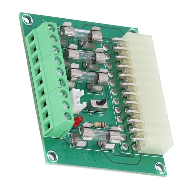 ATX Strømforsyningsadapter Modul Ledningsfordelingskort til 24PIN 20PIN Desktop Interface
