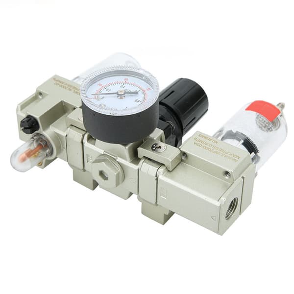 Automatisk luftoljevannsutskiller Trippel dreneringstrykkregulator Kropp i aluminiumslegering