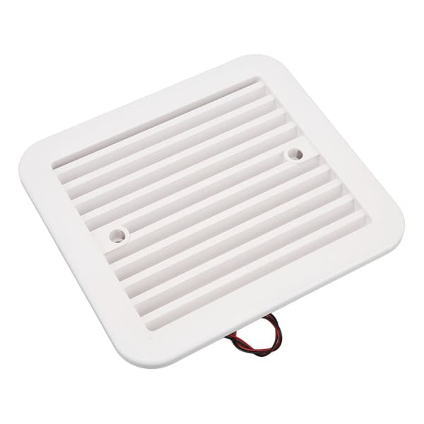 RV Ventilator 12V 0.2A Støjsvag Envejsudsugning til Autocamper Campingvogn Tilbehør