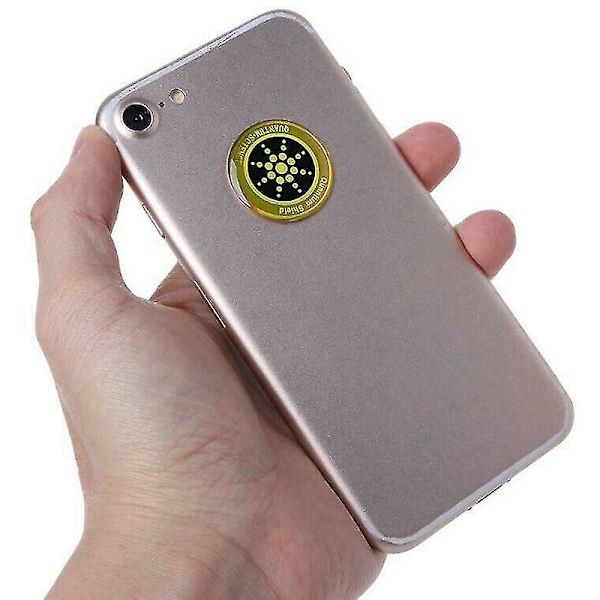 Til elektronisk enhed Emp Emf Protection Anti Radiation Sticker 10Pcs Gold