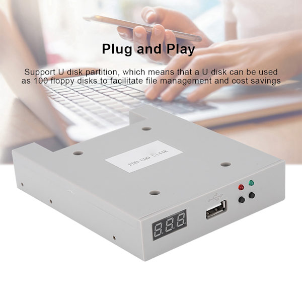 FDD UDD U144K 1.44MB USB SSD diskettedrev-emulator industrielle controllere