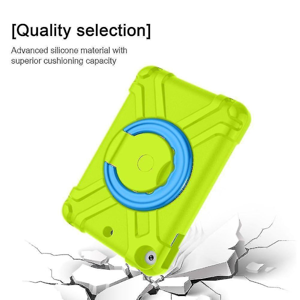 Tpu + case med 360 vridbar Kickd / För 10.2 (2019)