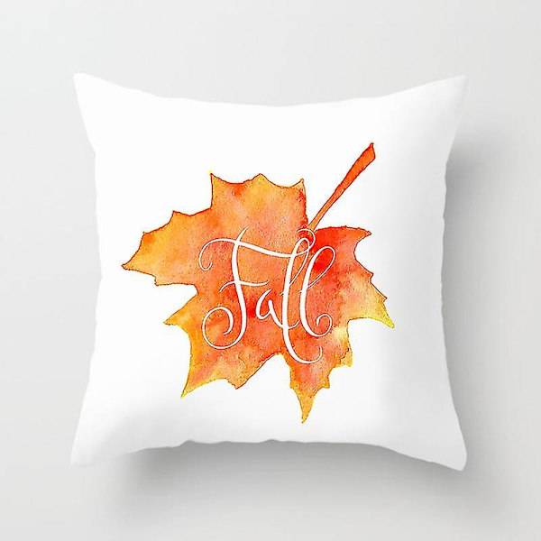 4 stk 45x45cm Maple Leaf Putetrekk Sofa Putetrekk 45x45cm