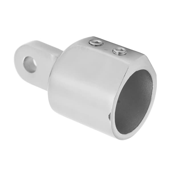Øverste Øje Endekappe Rustfrit Stål Bimini Ekstern Top Cap Beslag til Både Kajakker Kanoer Markiser 25mm