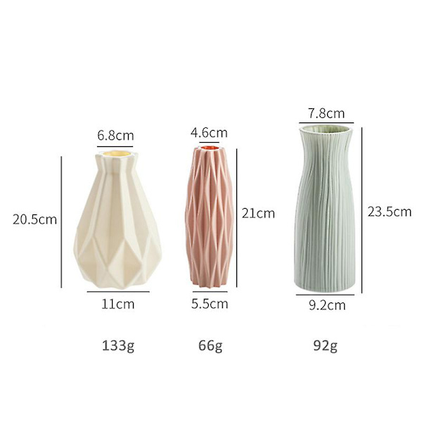Modernit maljakot Sisustus Etusivu Pohjoismainen kukka-asetelma Olohuone Origami-kukkaruukku sisätiloihin WT 2 WT 2