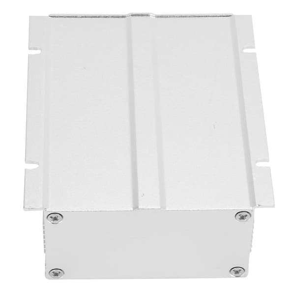 Silver Vit Aluminium Kretskort Instrumentlåda Kapsling Elektronisk Projektlåda
