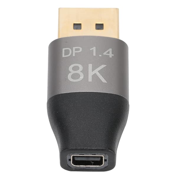 D0209 Mini DP til DP-adapter 8K ved 60Hz High Definition-konverter til pc-computer