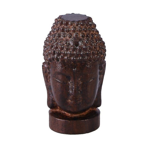 Træ Religiøs Sakyamuni Buddha hovedfigur Statue Serenity Collection