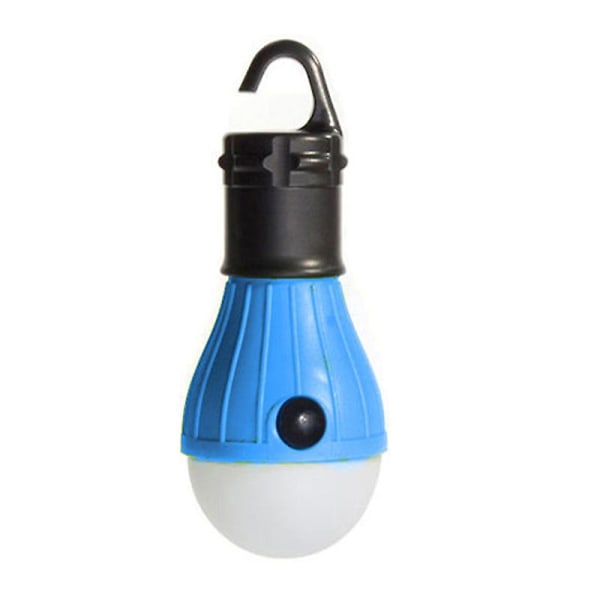 Batteridriven campinglampa, bärbar led-lampa för tält, 3 ljuslägen, passar för camping, vandring, fiske, power , batteri ingår, pa Hook bule
