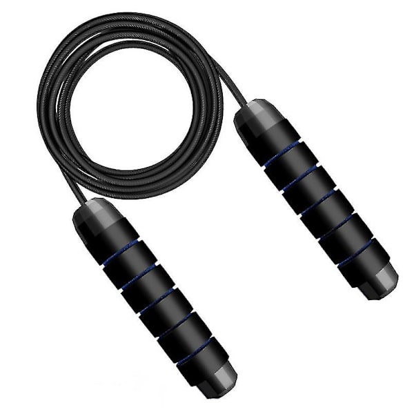 Hoppetau Hoppe-fri med kulelager Hurtighastighetstau med justerbar black blue