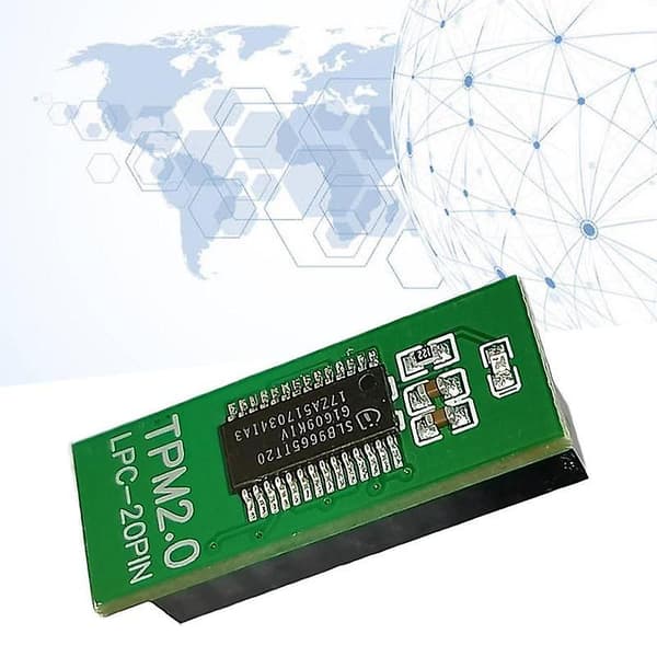 GIGABYTE GC TPM2.0S 2.0 TPM-moduuli (20-pin 20-1) LPC TPM 2.0 Trusted As shown