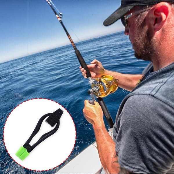 【BQ】Downrigger Release Clip Outrigger Release Clip til Trolling Clip, Heavy Tension Snap Release Clip til Havfiskeri Grøn Green