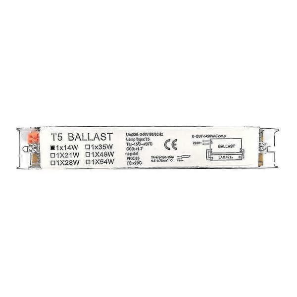 【BQ】220-240v Bredspänning T5 Elektronisk Förkopplingsdon Fluorescerande Lamp Förkopplingsdon för Hem-Perfekt 1X54W