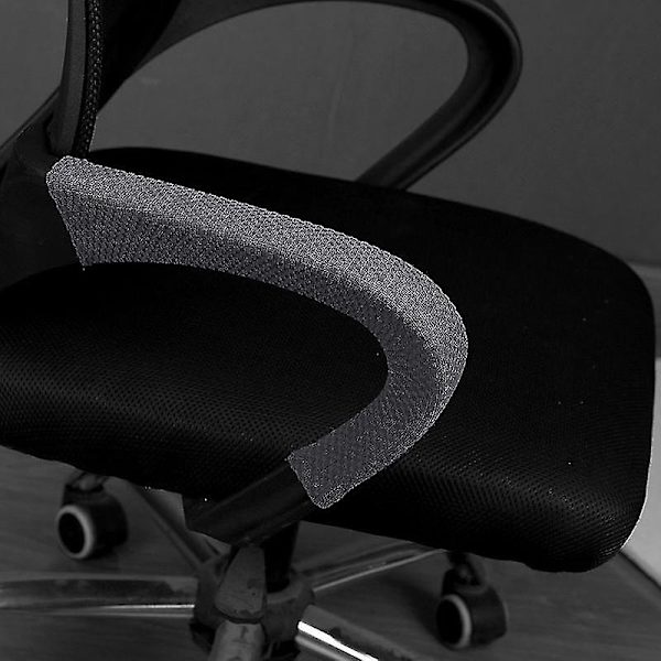 2-delt computerstolebetræk Polyester elastisk vandtæt armlænsbetræk black