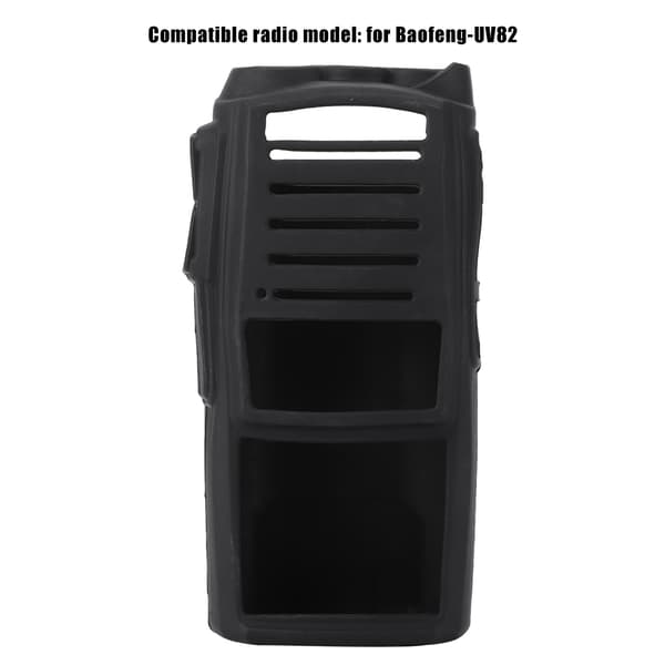 Baofeng UV82 Walkie Talkies Silikonetui (sort)