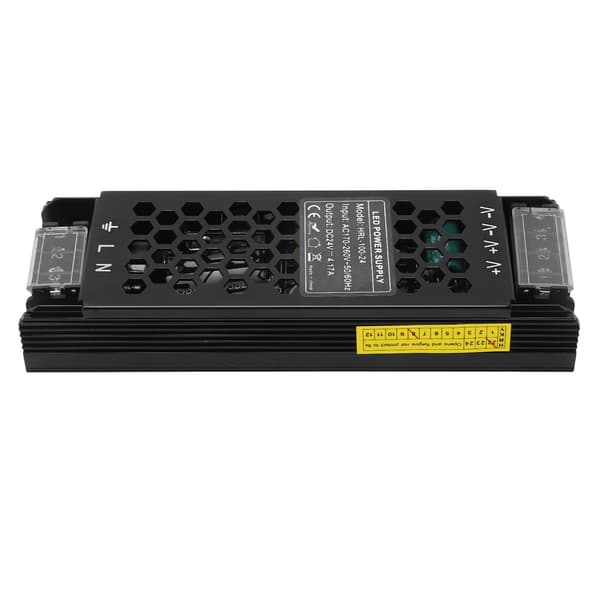 LED Strømforsyning 100W AC 170-260V til DC 24V Konverter til LED Lysstriber