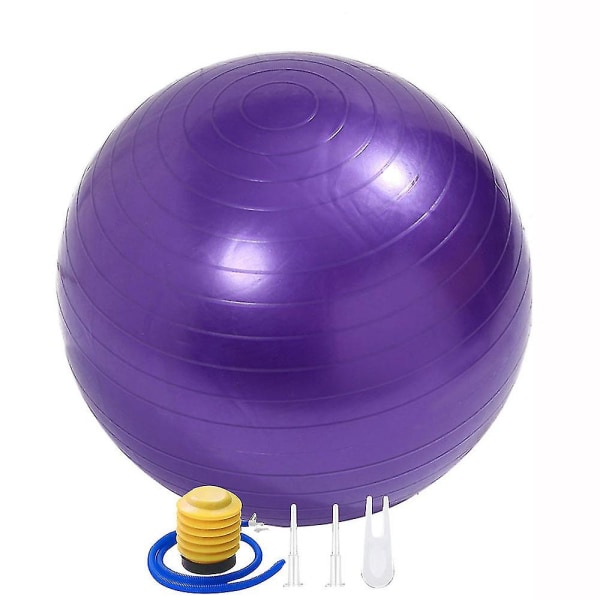 Sunrain Træningsbold For Balance Stabilitet Fitness Workout Yoga Pilates Hjemmekontor