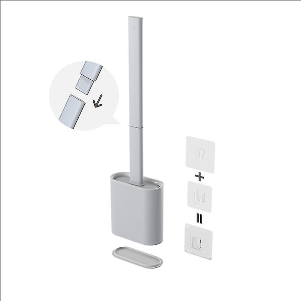 Silikoni WC-harja WC-puhdistusharjat