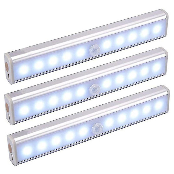 Intelligent induktionslampa för mänsklig kropp Uppladdningsbar batteridriven LED Warm light