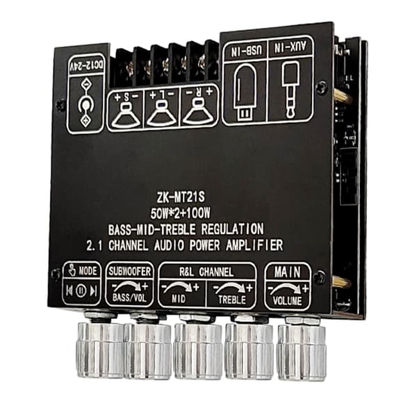 TWS Bluetooth 2.1 Kanal Lydforsterkerkort Subwoofer Stereo Modul