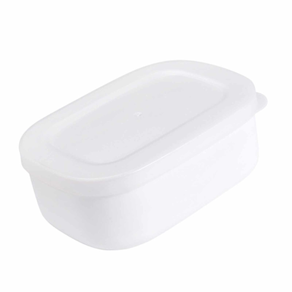 Matboks Mini Lunsjboks Bærbar Bento Boks 280ml Hvit for Kontor Studenter