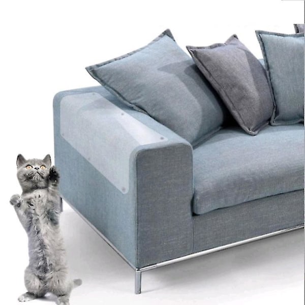 6st Pet Scratch Möbel Skydd Katt Scratch Avskräckande Tejp Katt Scratch Prevent 30*40