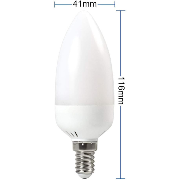 Den nya Set med 4 LED-lampor E14 2 W 25 lm 28 x 2835 SMD AC 85 265 V