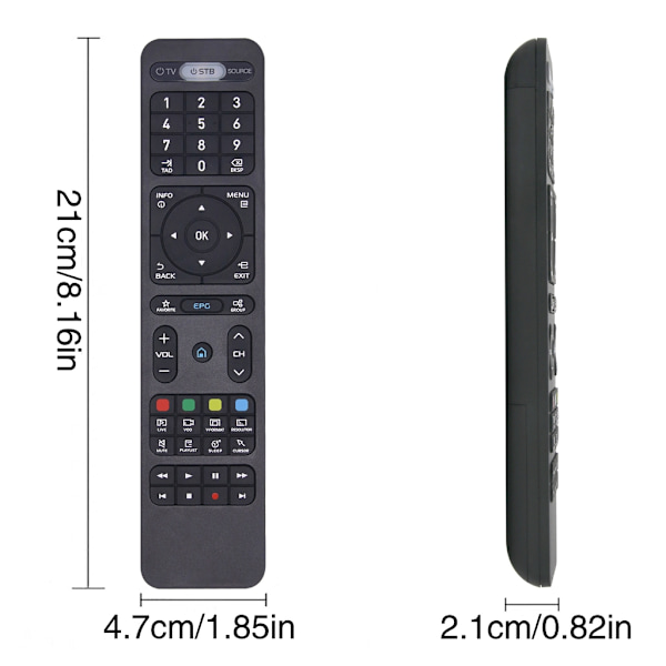 【BQ】Comfortable Remote Control for Formuler 02F9 Z8 Z Alpha TVs - Easy to Use