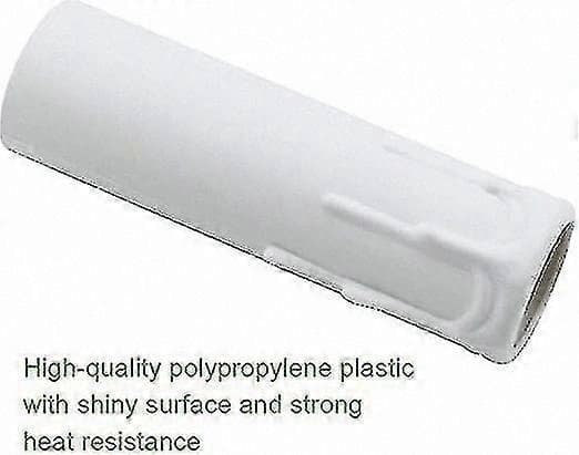 10-pakning hvite plastdryppdeksler for lysekroner og vegglamper 30x100cm