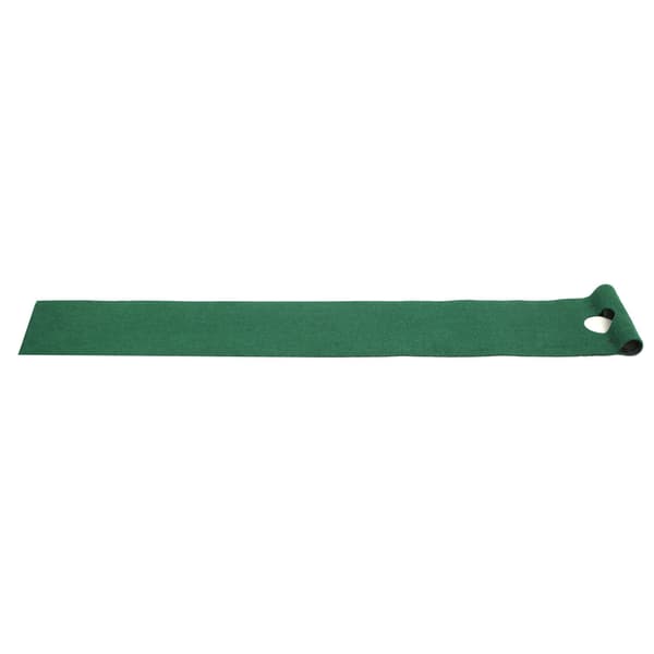 Innendørs Golf Putter Matte Trener Treningsgress Teppe