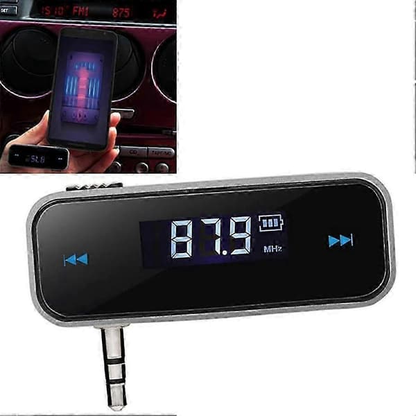 【BQ】Trådløs Bluetooth FM-sender bilsett med MP3-spiller og håndfri ringing