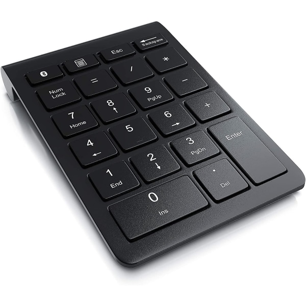 Numpad Bluetooth Wireless Numeric Keypad Portable Number Numpad With 22 Keys