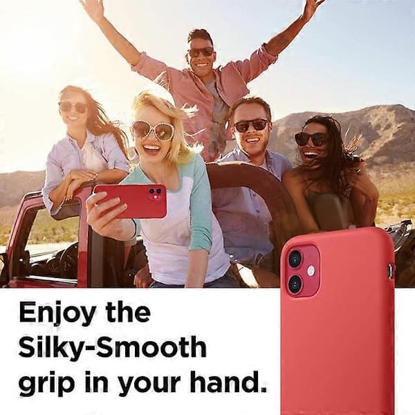 Mobildeksel kompatibelt med iPhone 11 Red
